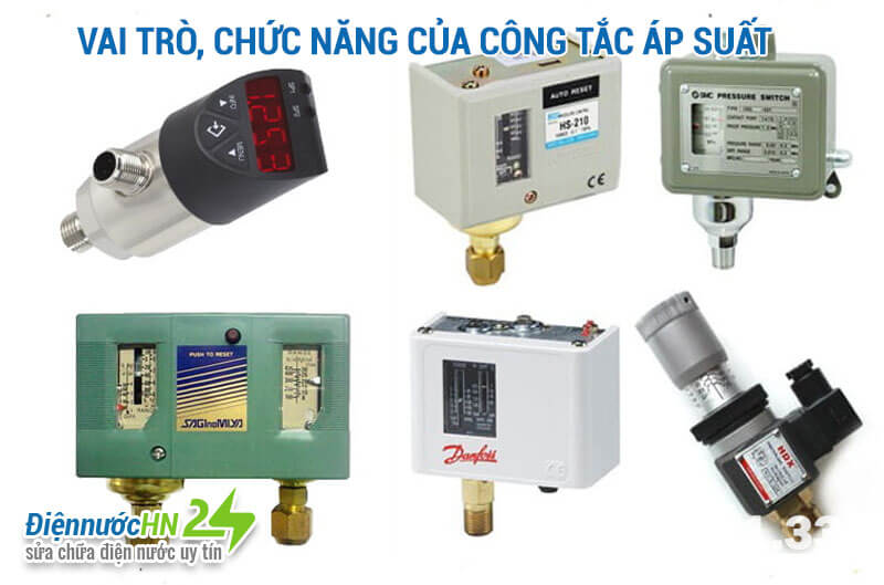 Vai trò, chức năng của công tắc áp suất Vai trò, chức năng của công tắc áp suất